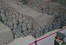 l'Armée enterrée Xi'an, Chine